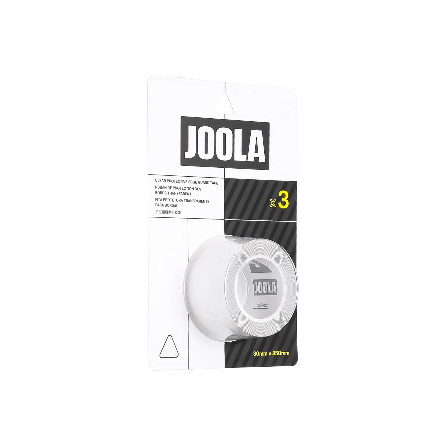 JOOLA Ruban Protection Bords Raquette Pickleball 30 mm Transparent