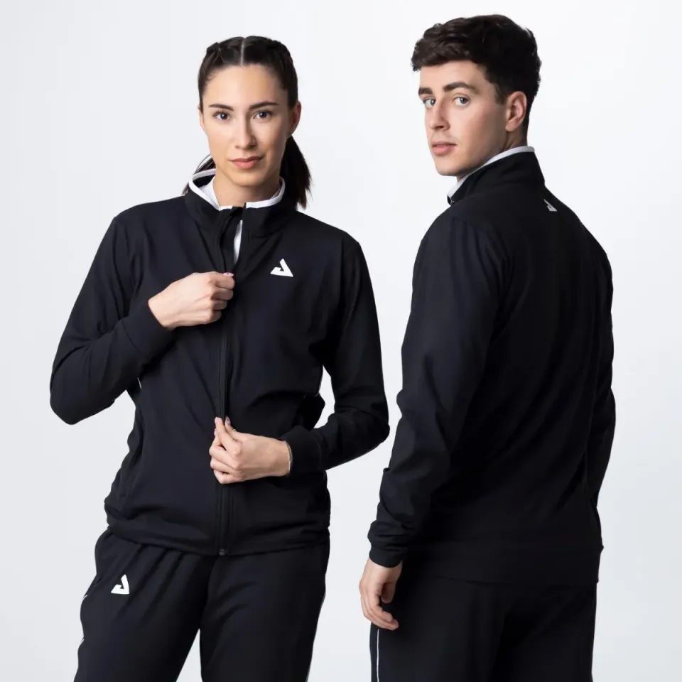 JOOLA Team 25 veste survêtement noire extensible
