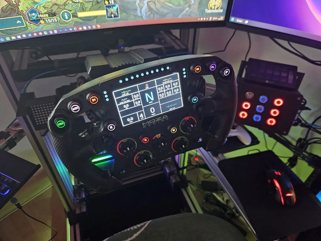 MOZA Racing FSR2 volant formula écran 4,3 pouces