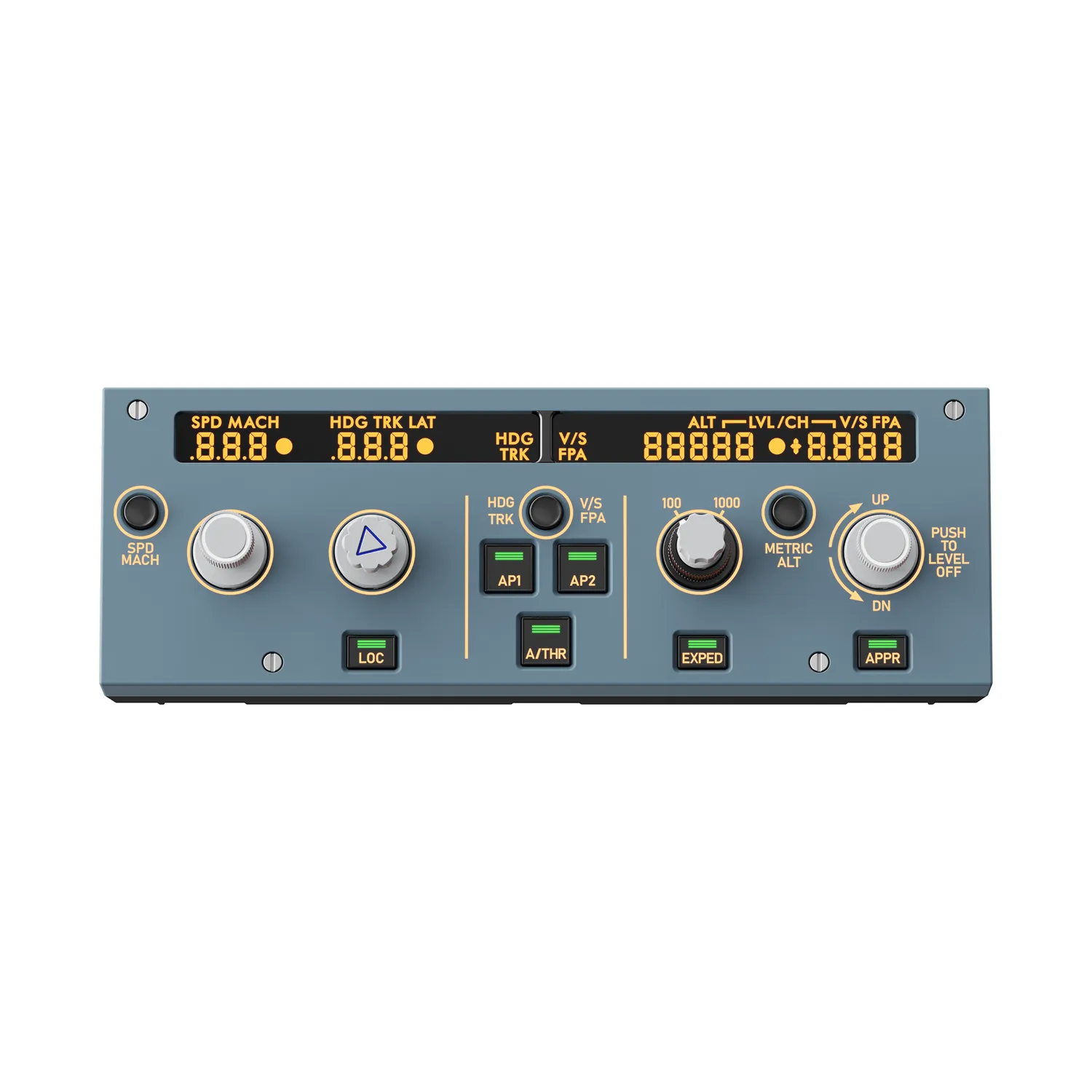 MOZA MA3F module vol FCU style A320