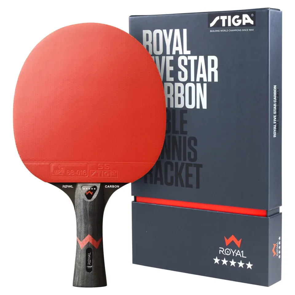 STIGA Royal Carbon 5 Star raquette ping pong Touch Carbon