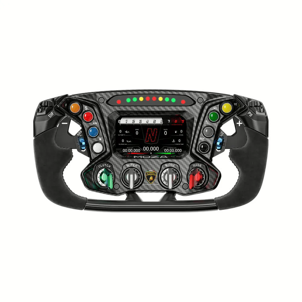 MOZA Essenza SCV12 volant simracing Lamborghini