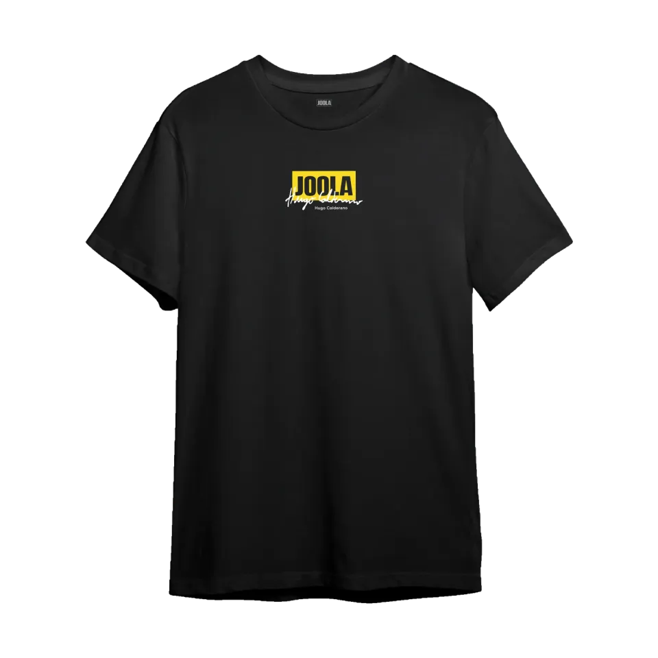 JOOLA Hugo Calderano Signature Tee t-shirt noir coton