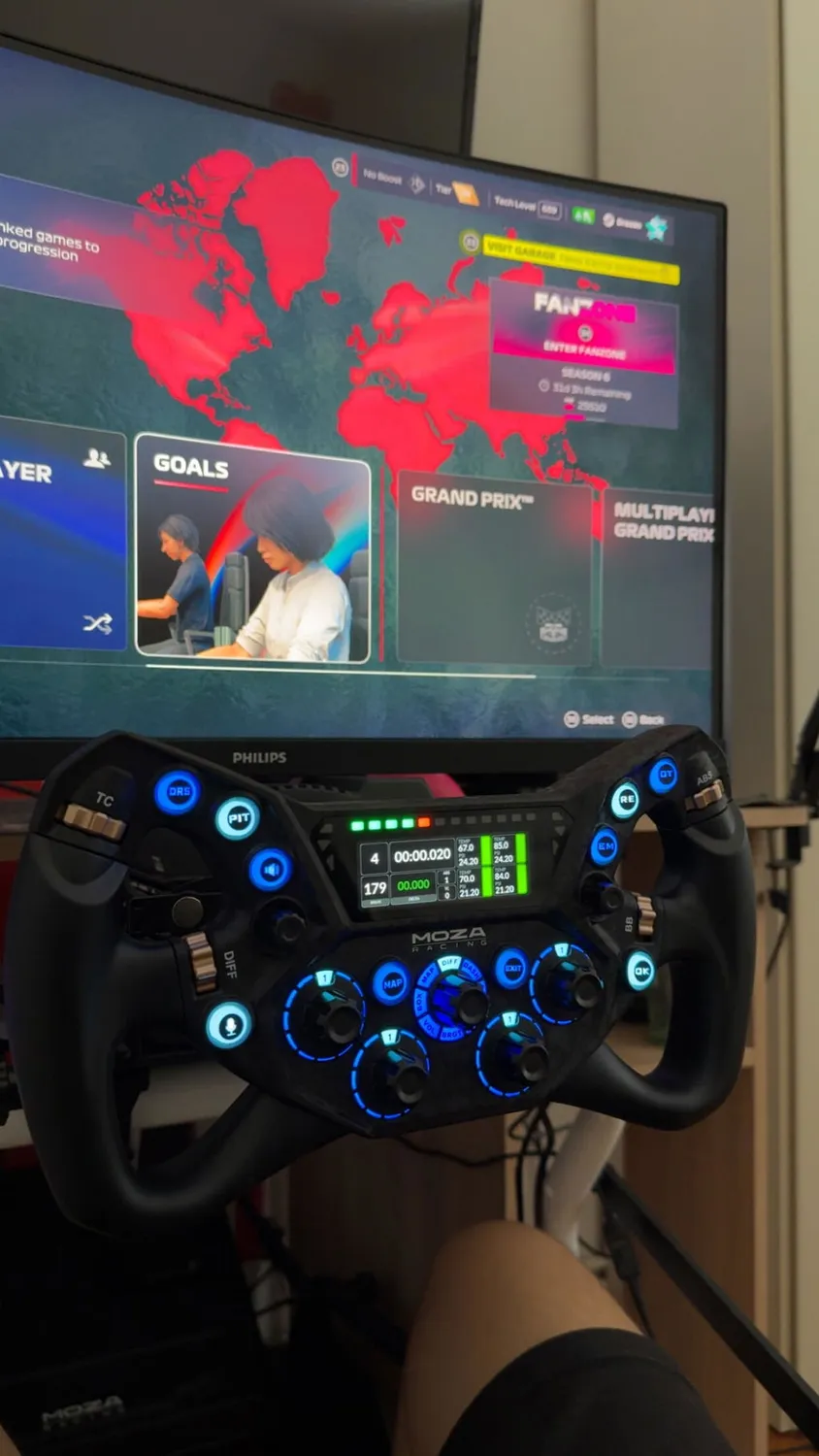 MOZA KS Pro volant sim racing GT 300 mm