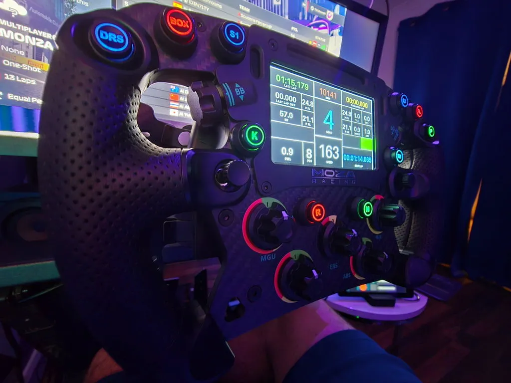 MOZA Racing FSR2 volant formula écran 4,3 pouces