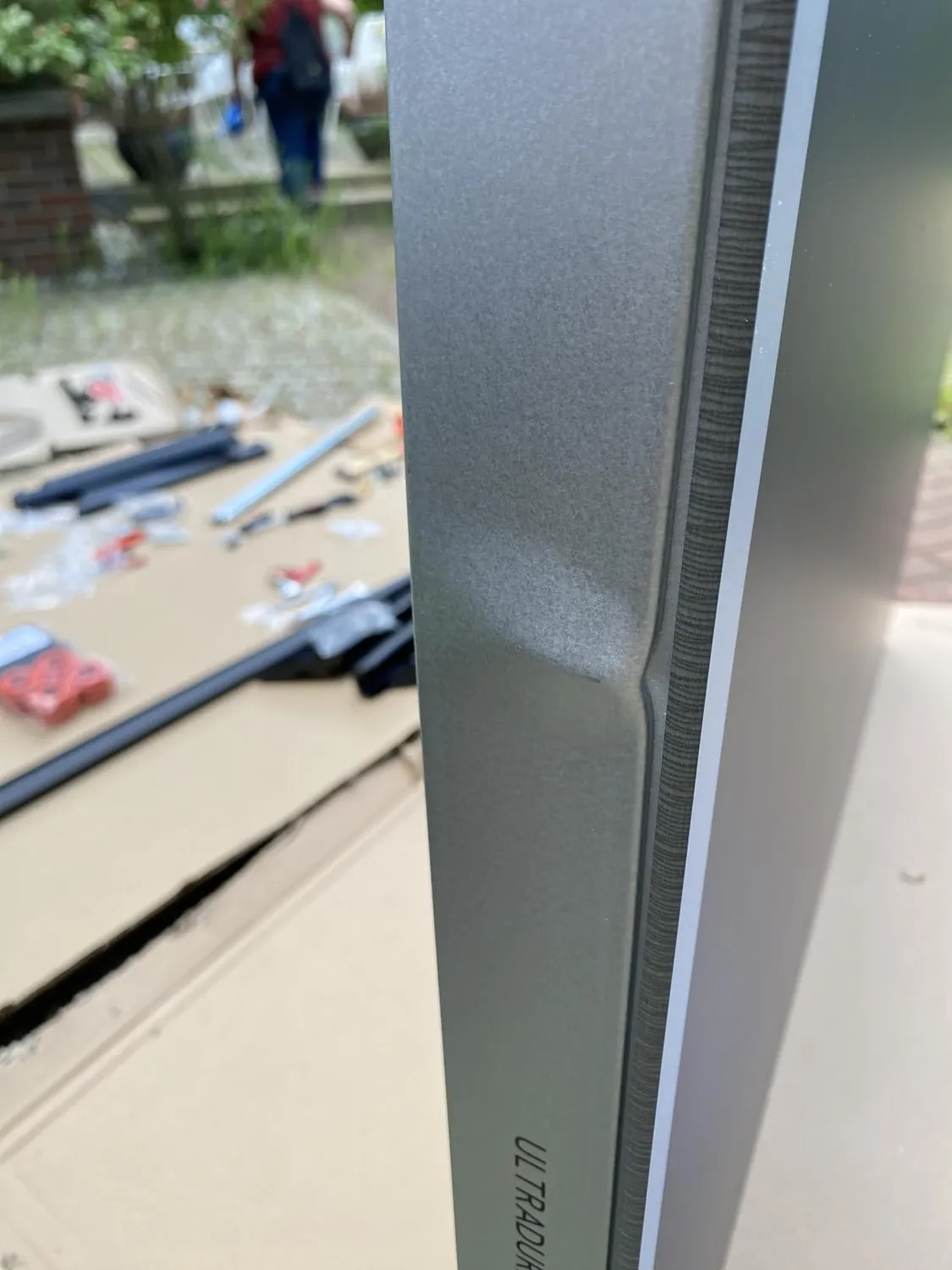 Cornilleau 500X table ping pong extérieur bleu rebond 6mm