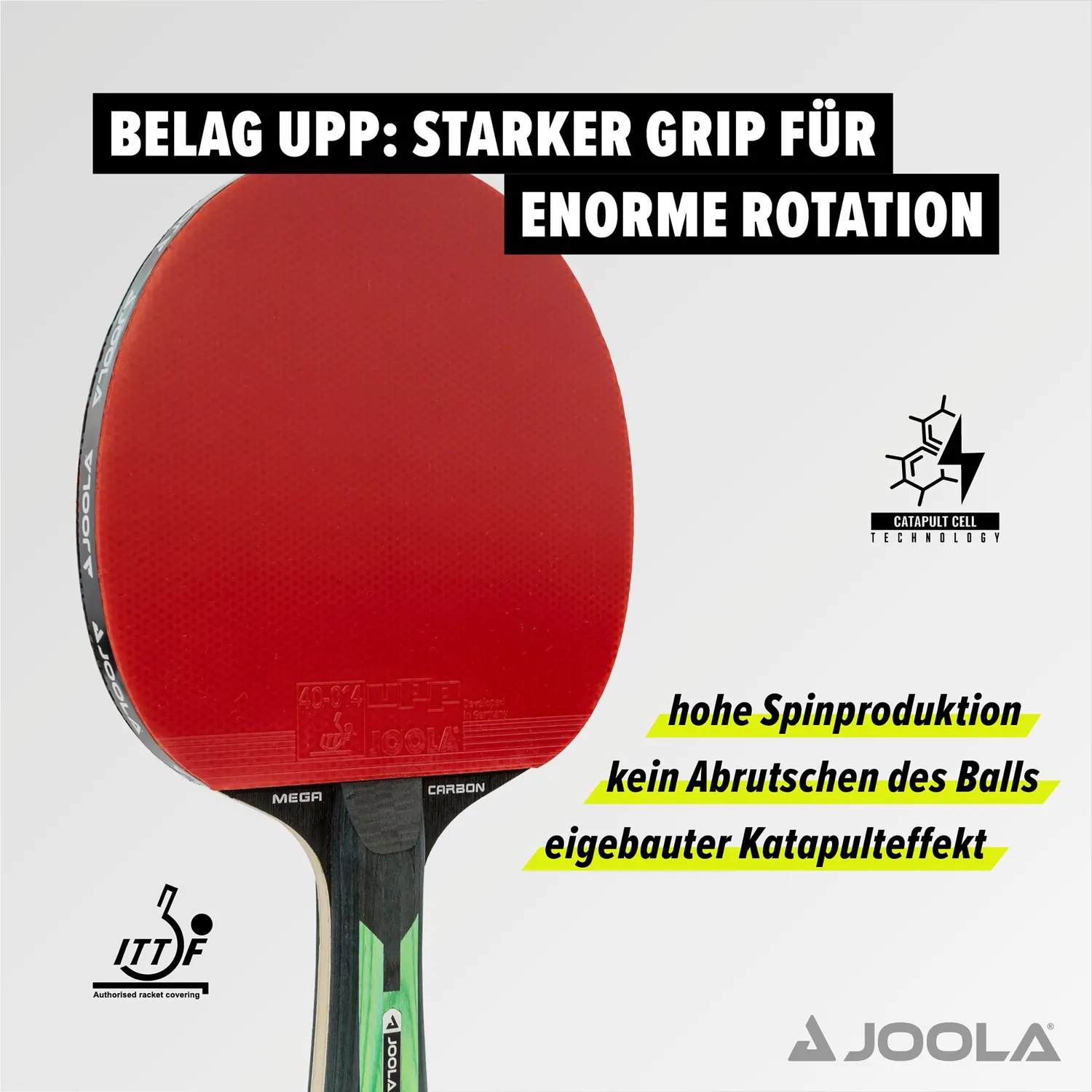 JOOLA Mega Carbon raquette ping-pong compétition