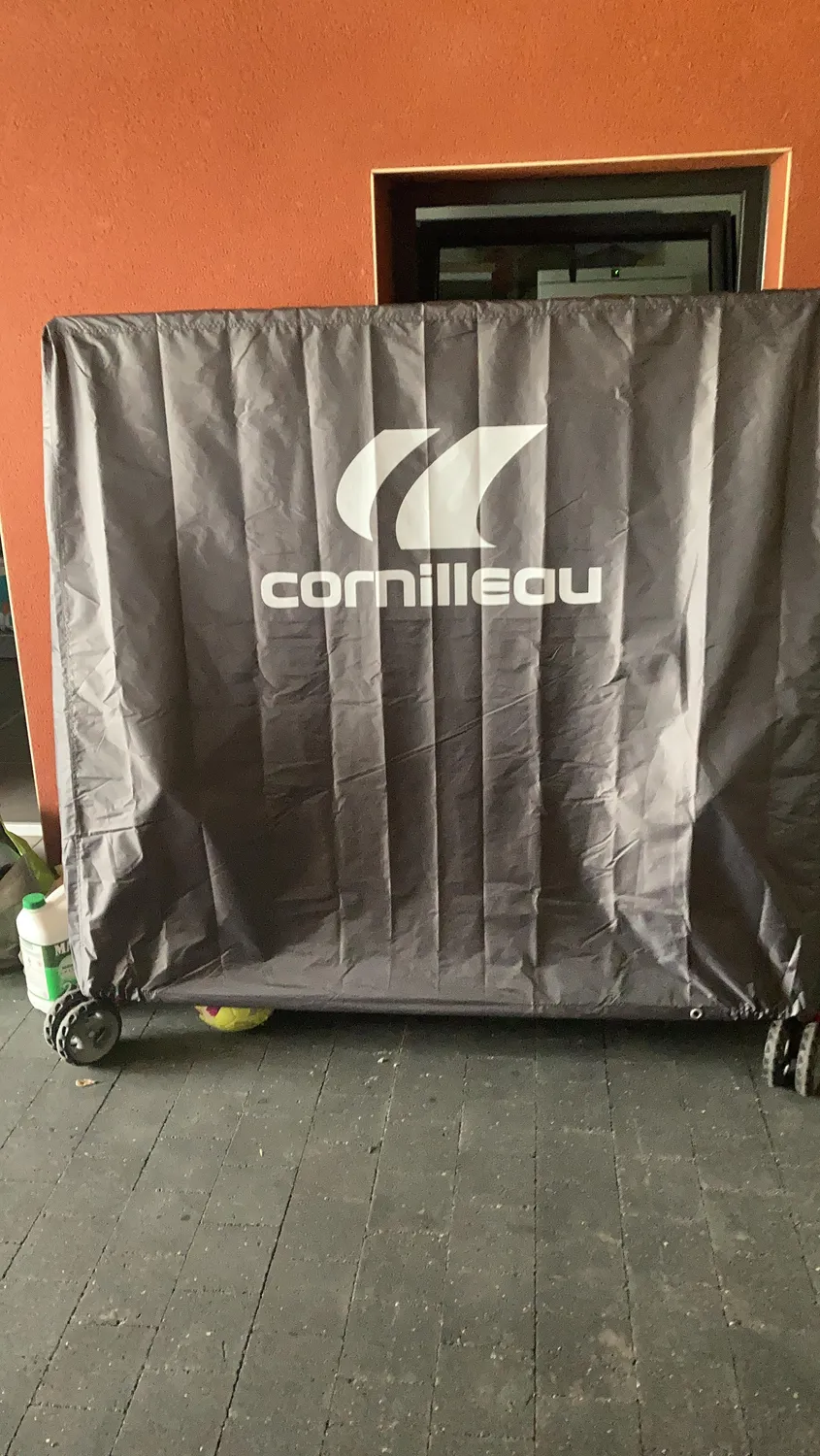 Cornilleau Premium housse table ping-pong grise polyester