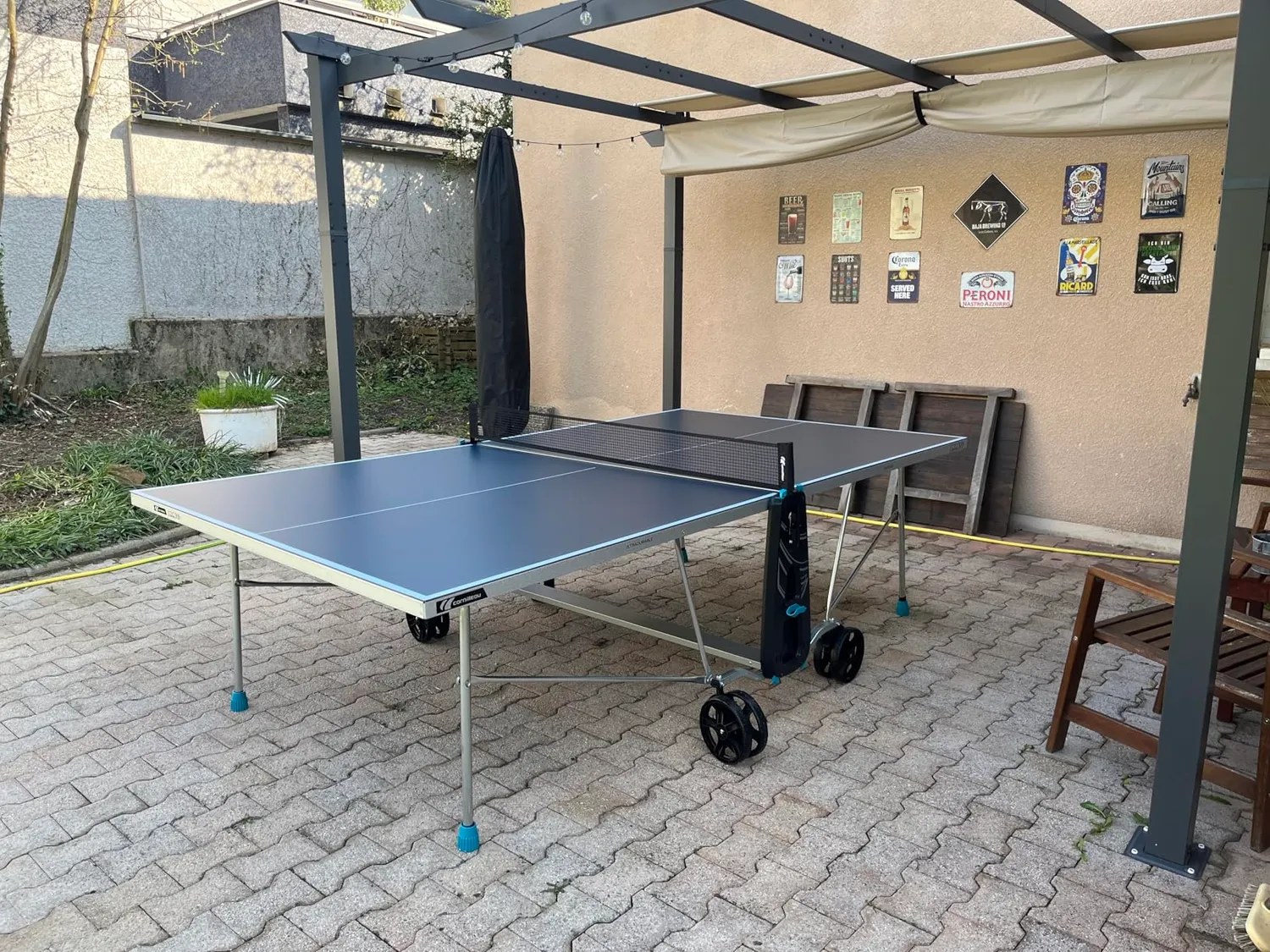 Cornilleau 100X Outdoor table extérieur grise loisir