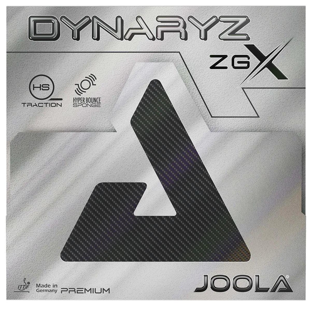 JOOLA Dynaryz ZGX revêtement tennis de table 2,0 mm rouge