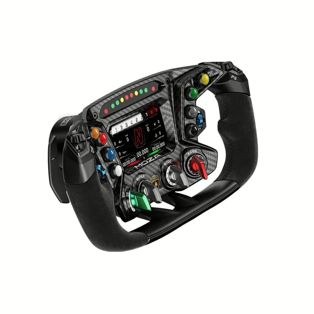 MOZA Essenza SCV12 volant simracing Lamborghini