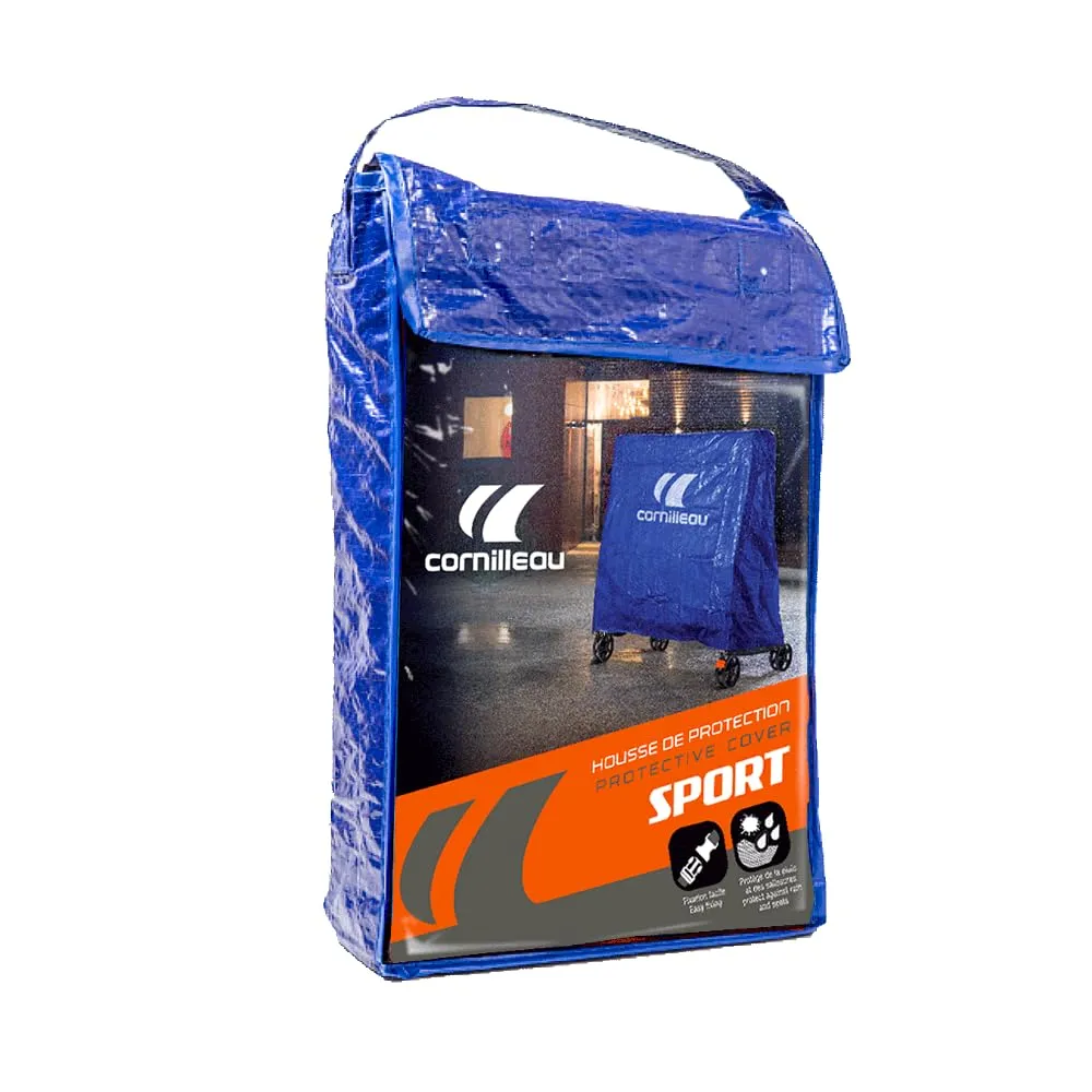 Cornilleau Sport housse table ping-pong bleue imperméable