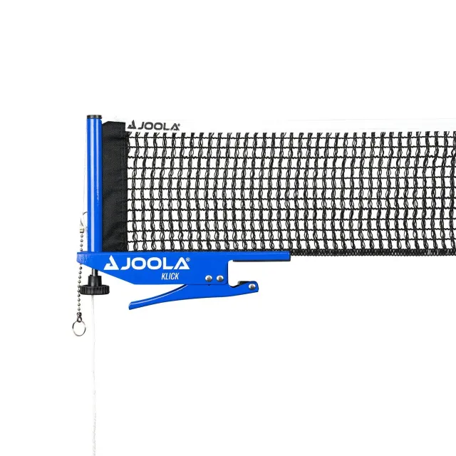 JOOLA Klick filet tennis de table serrage métal bleu