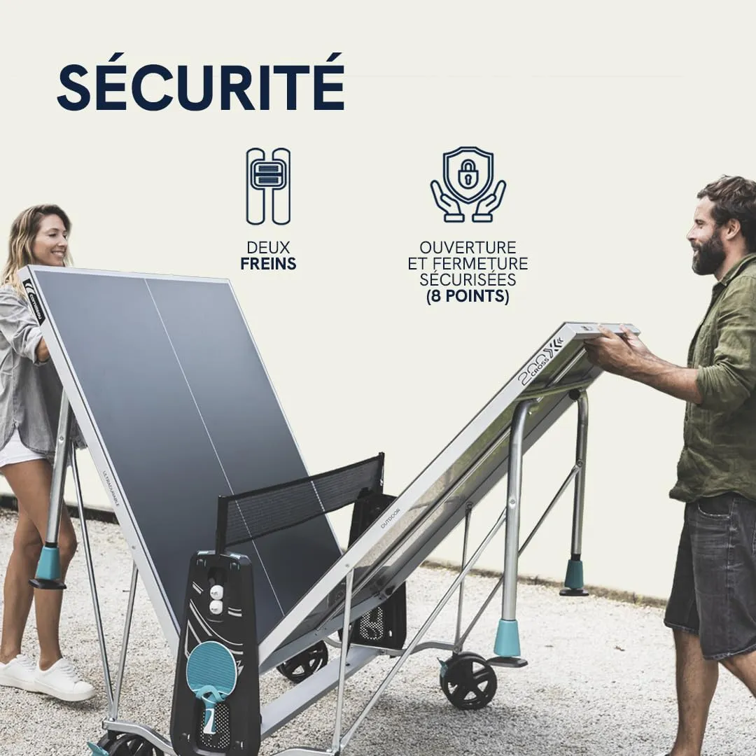Cornilleau 200X Outdoor table ping-pong extérieur bleu