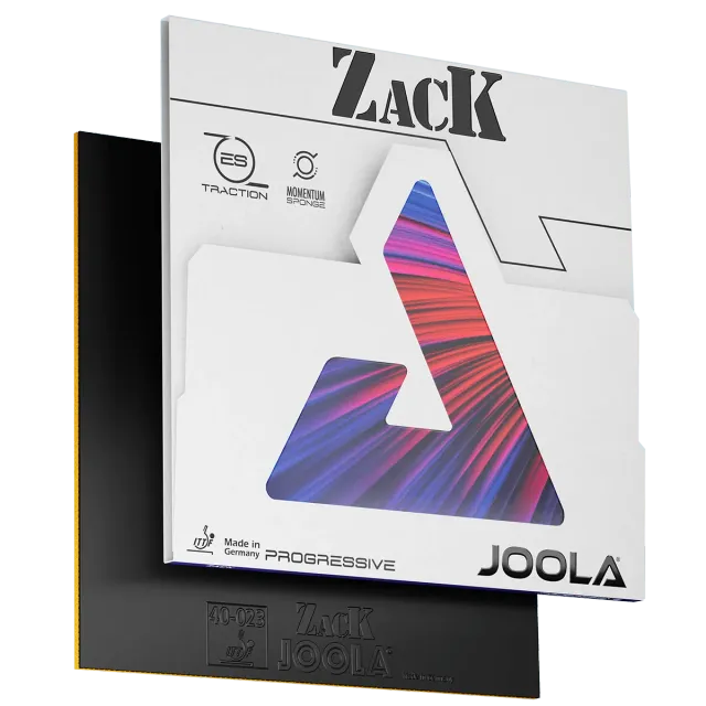 JOOLA Zack revêtement tennis de table noir contrôle