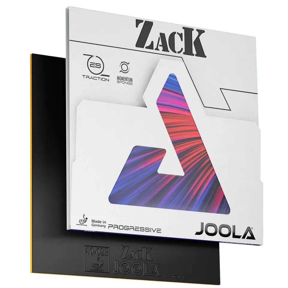 JOOLA Zack revêtement tennis de table noir contrôle