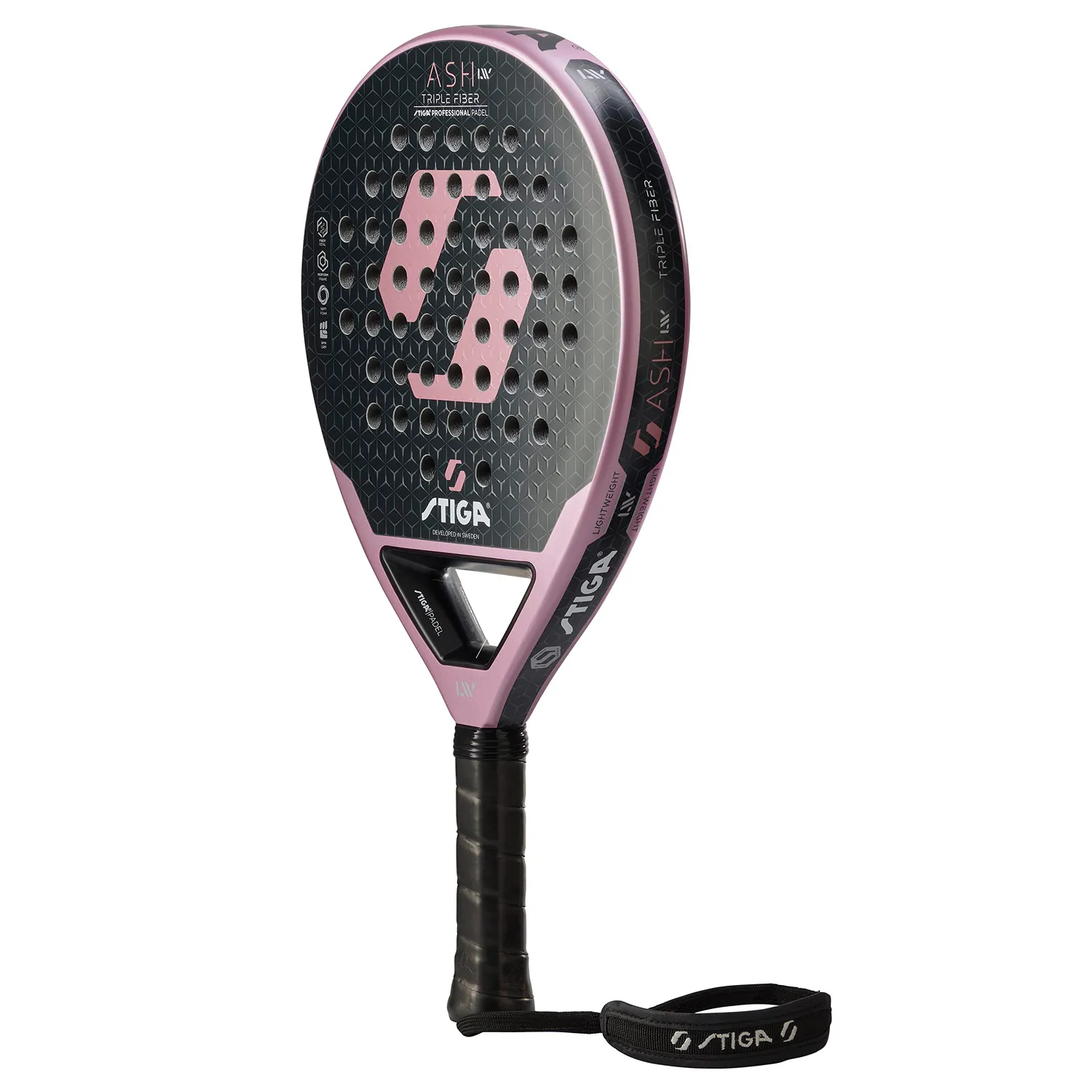 STIGA Ash raquette padel ronde contrôle 320 g