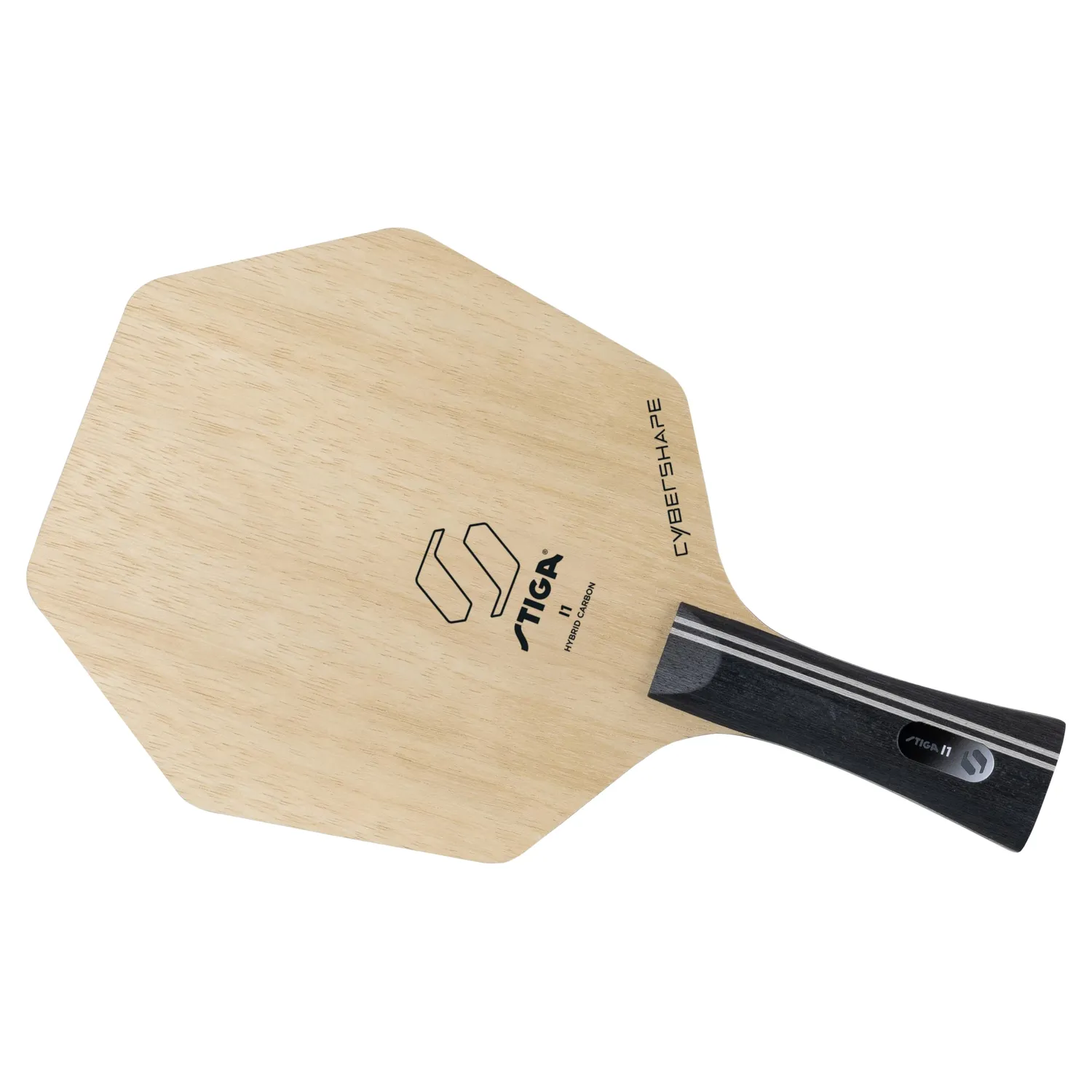 STIGA I1 Hybrid Carbon Cybershape bois tennis de table