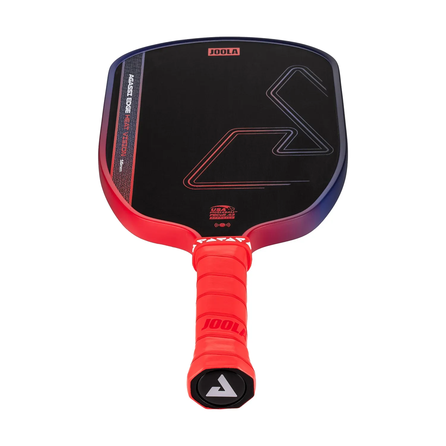 JOOLA Agassi Heat Vision raquette pickleball rouge 16mm