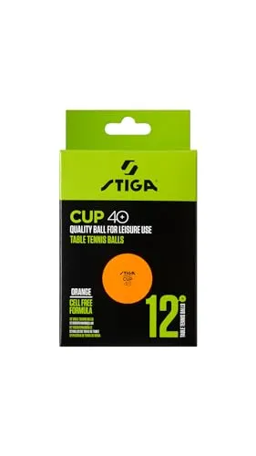 STIGA Cup 40+ ABS balles ping-pong lot 12 tournoi