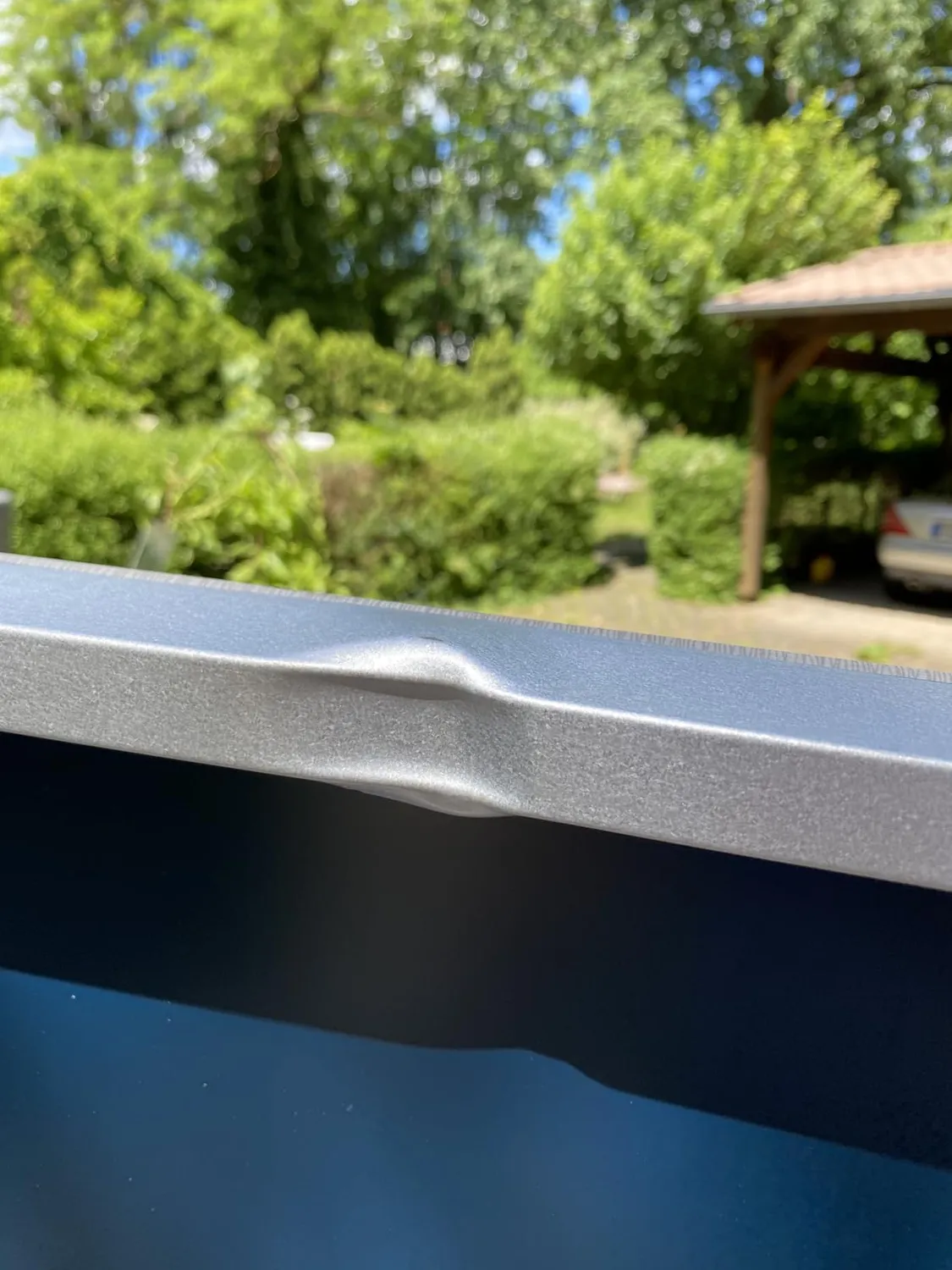 Cornilleau 500X table ping pong extérieur bleu rebond 6mm