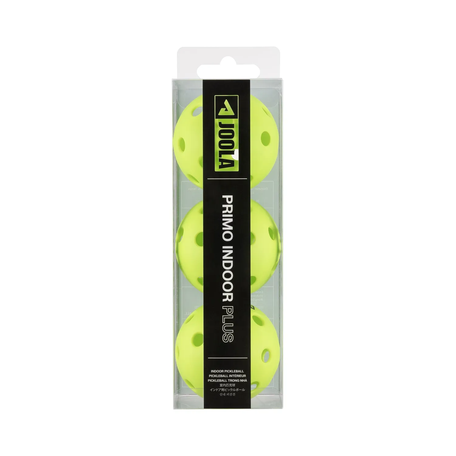 JOOLA Primo Indoor Plus balles pickleball indoor x3 26 trous