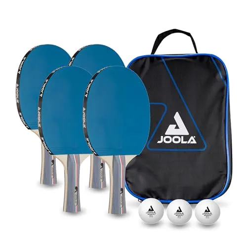 JOOLA Team School set ping pong 4 raquettes