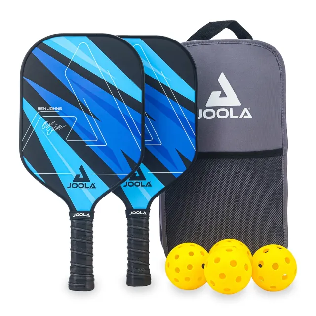 JOOLA Blue Lightning set pickleball 2 raquettes