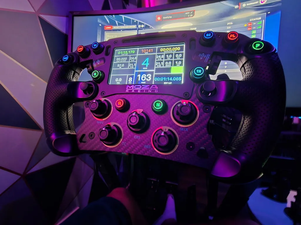 MOZA Racing FSR2 volant formula écran 4,3 pouces