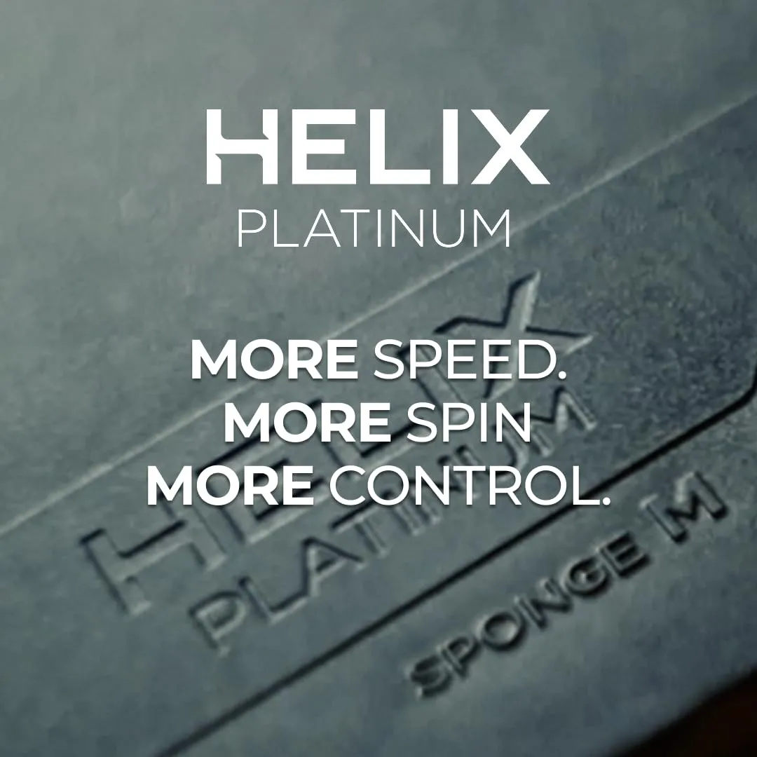 STIGA Helix Platinum revêtement rouge 55 degrés
