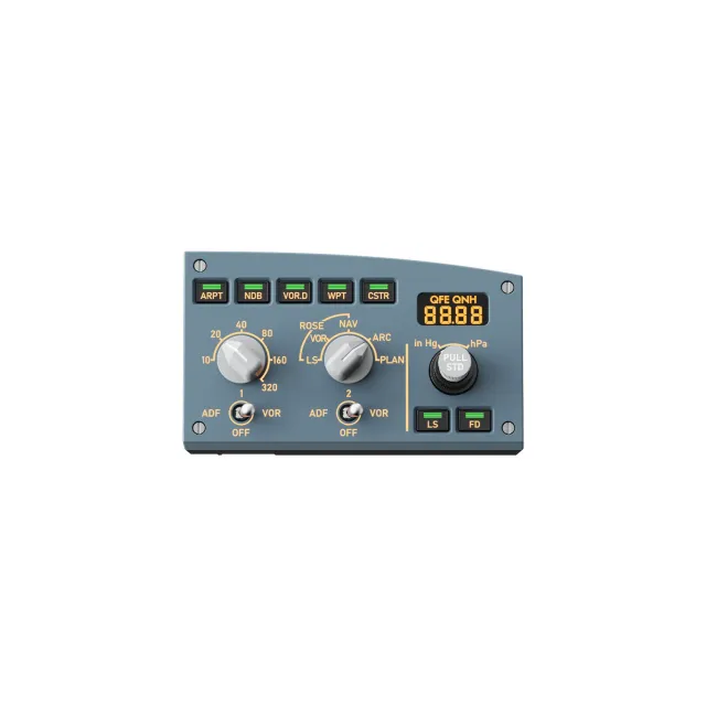 MOZA MA3F R module EFIS droit Airbus tactile