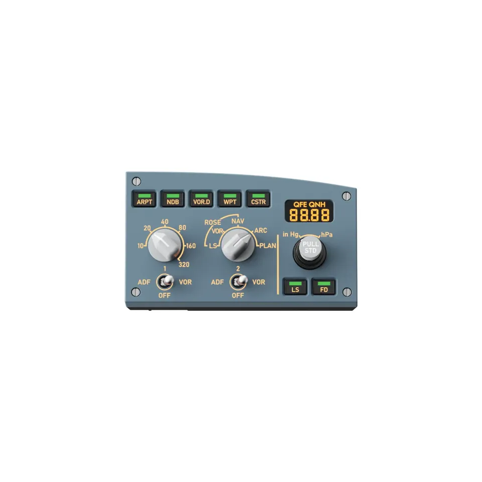 MOZA MA3F R module EFIS droit Airbus tactile