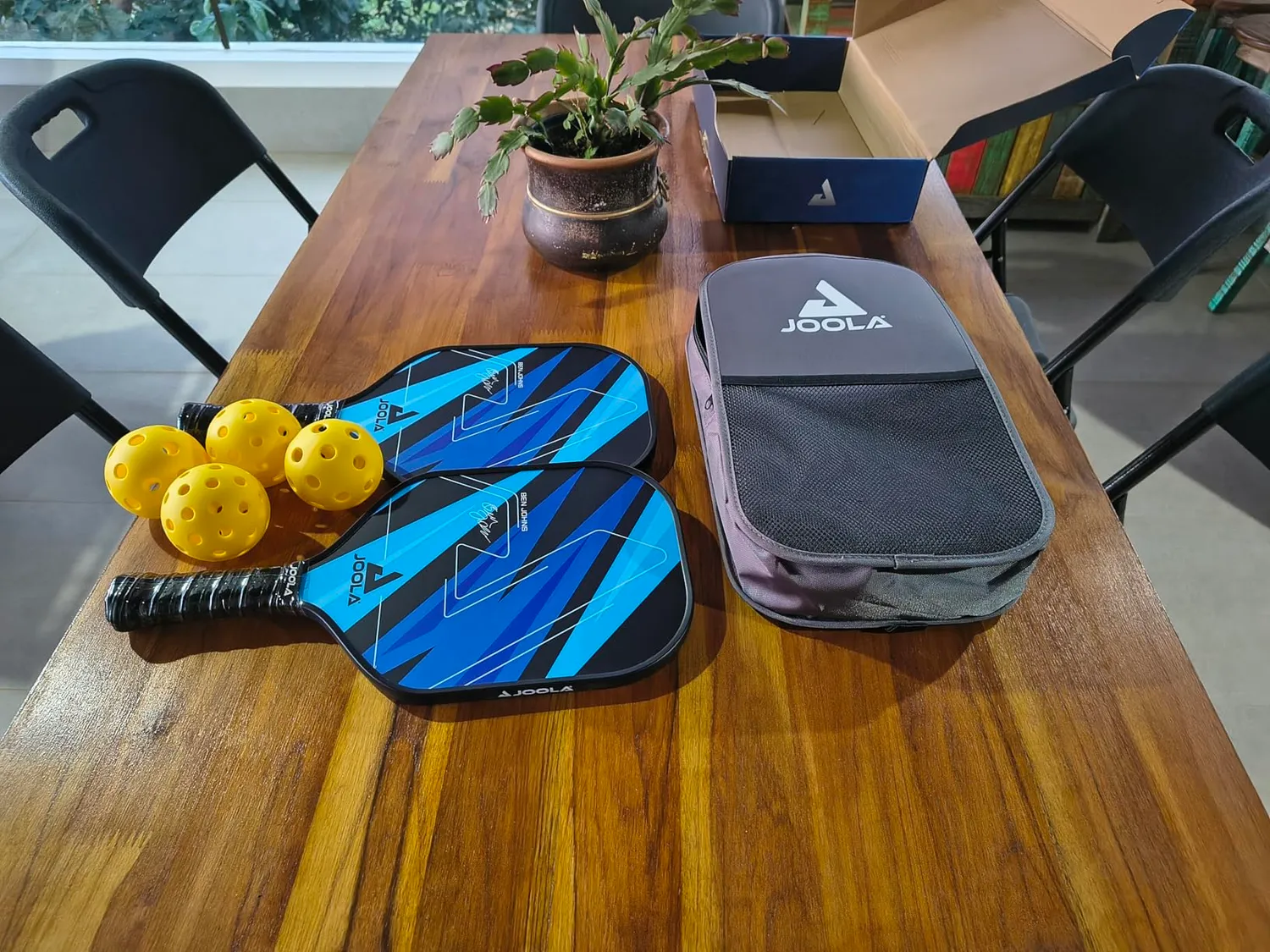 JOOLA Blue Lightning set pickleball 2 raquettes