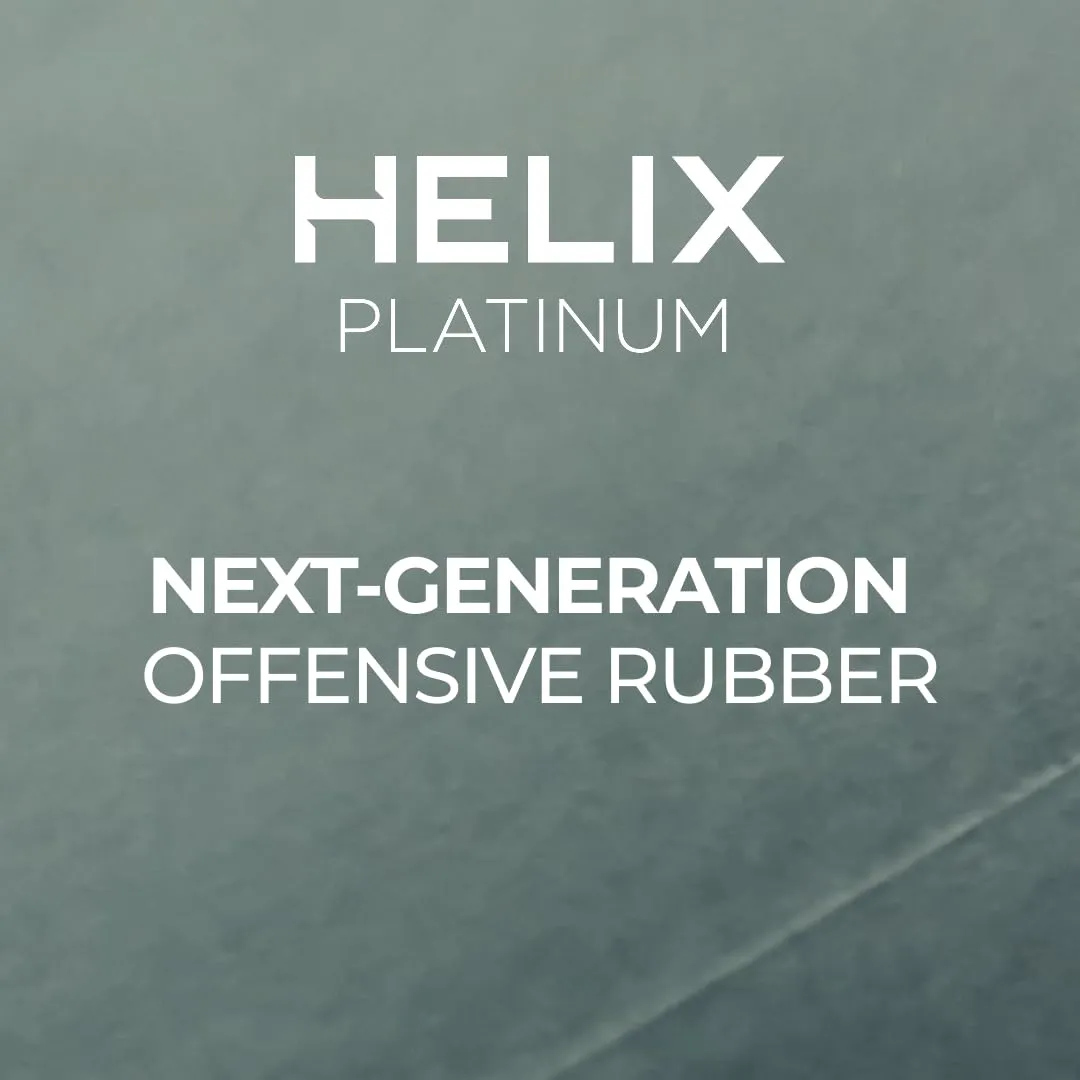 STIGA Helix Platinum revêtement rouge 55 degrés