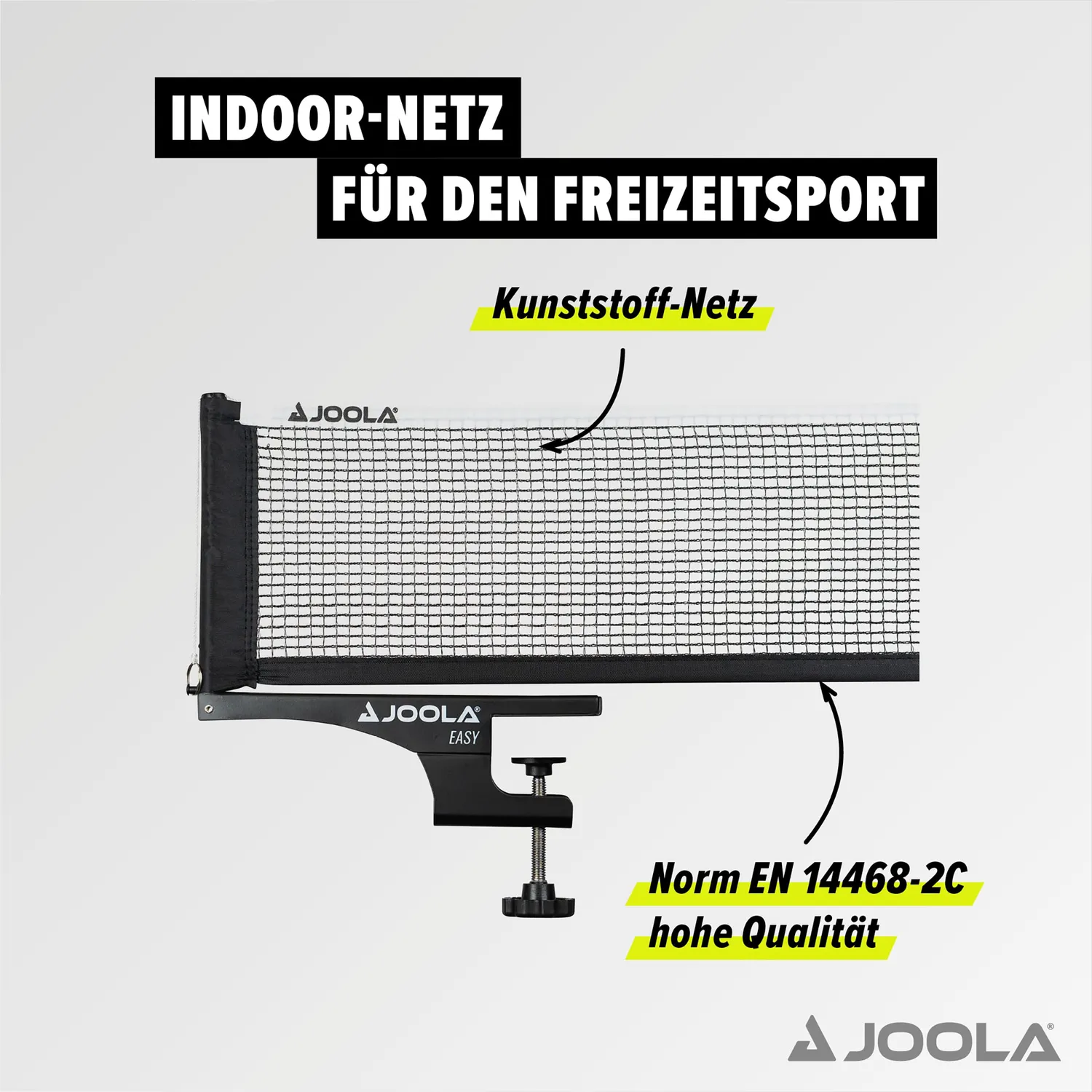 JOOLA Easy ensemble filet poteaux tennis de table métal