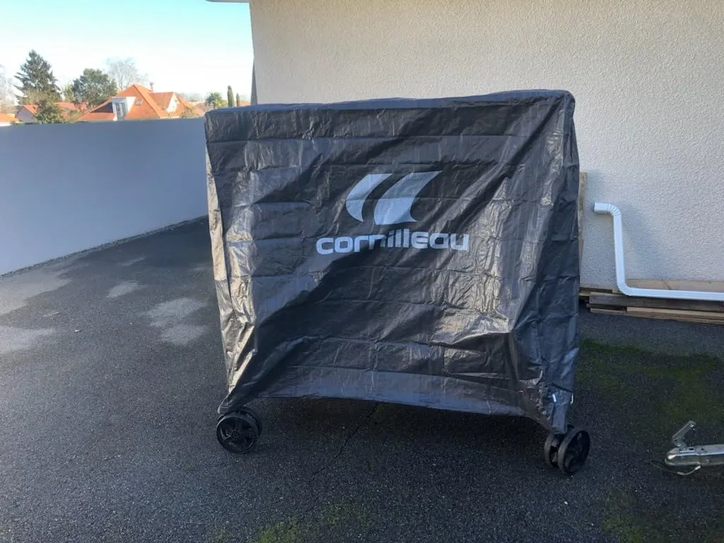 Cornilleau Sport housse table ping-pong bleue imperméable