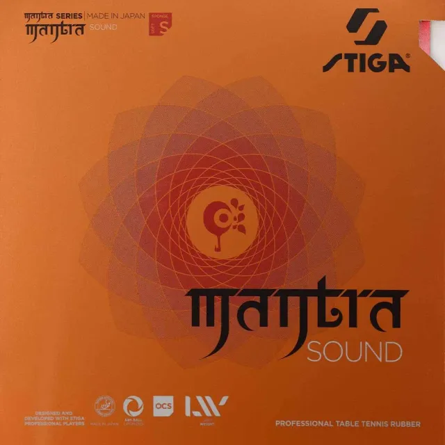 STIGA Mantra Sound revêtement tennis table noir offensif