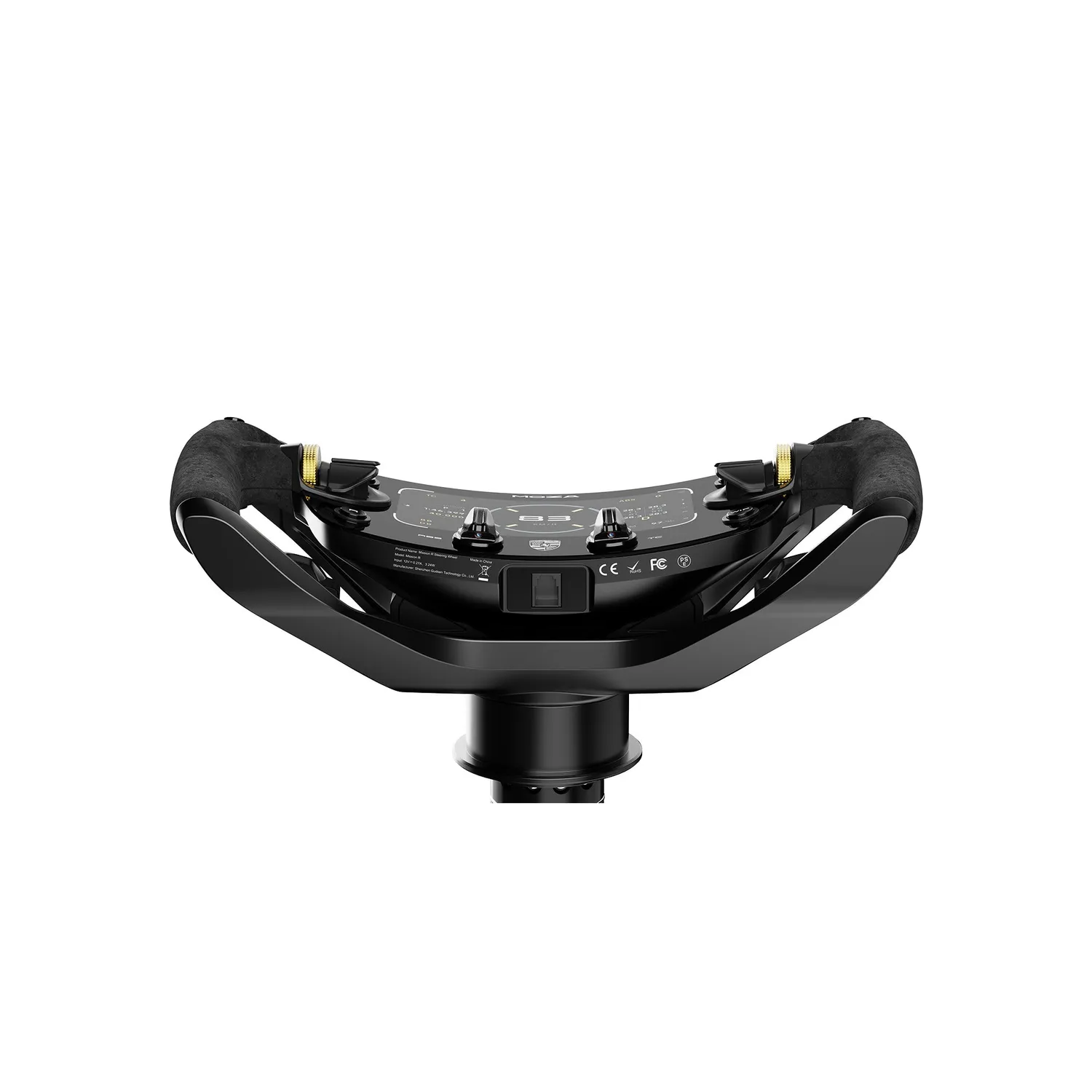 MOZA Porsche Mission R volant sim racing OLED 5,4 pouces