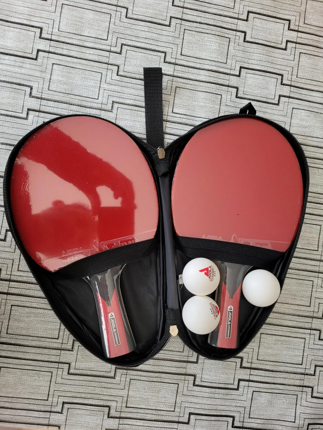 JOOLA Duo Carbon set ping-pong 2 raquettes