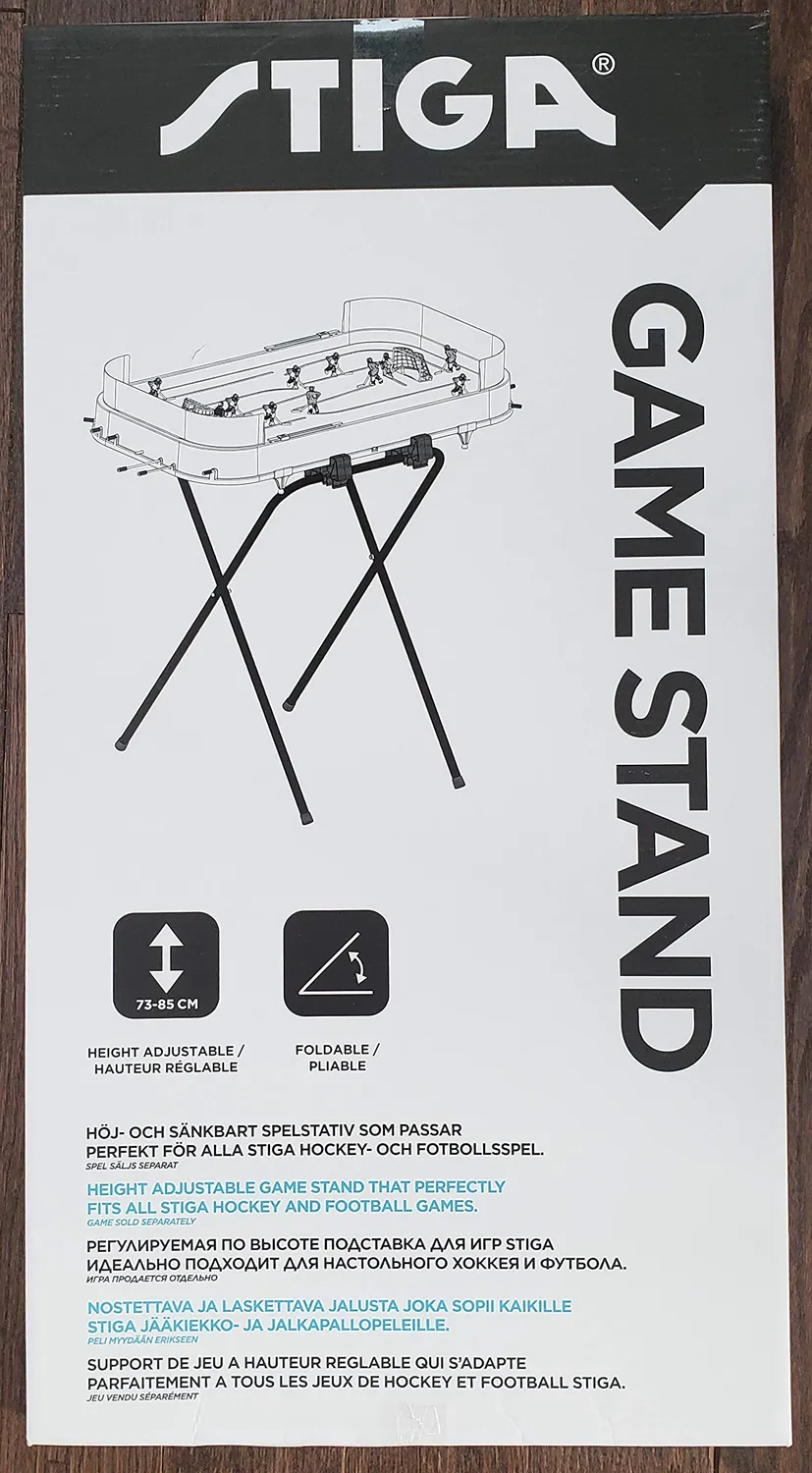 STIGA Play Off support table de jeu noir
