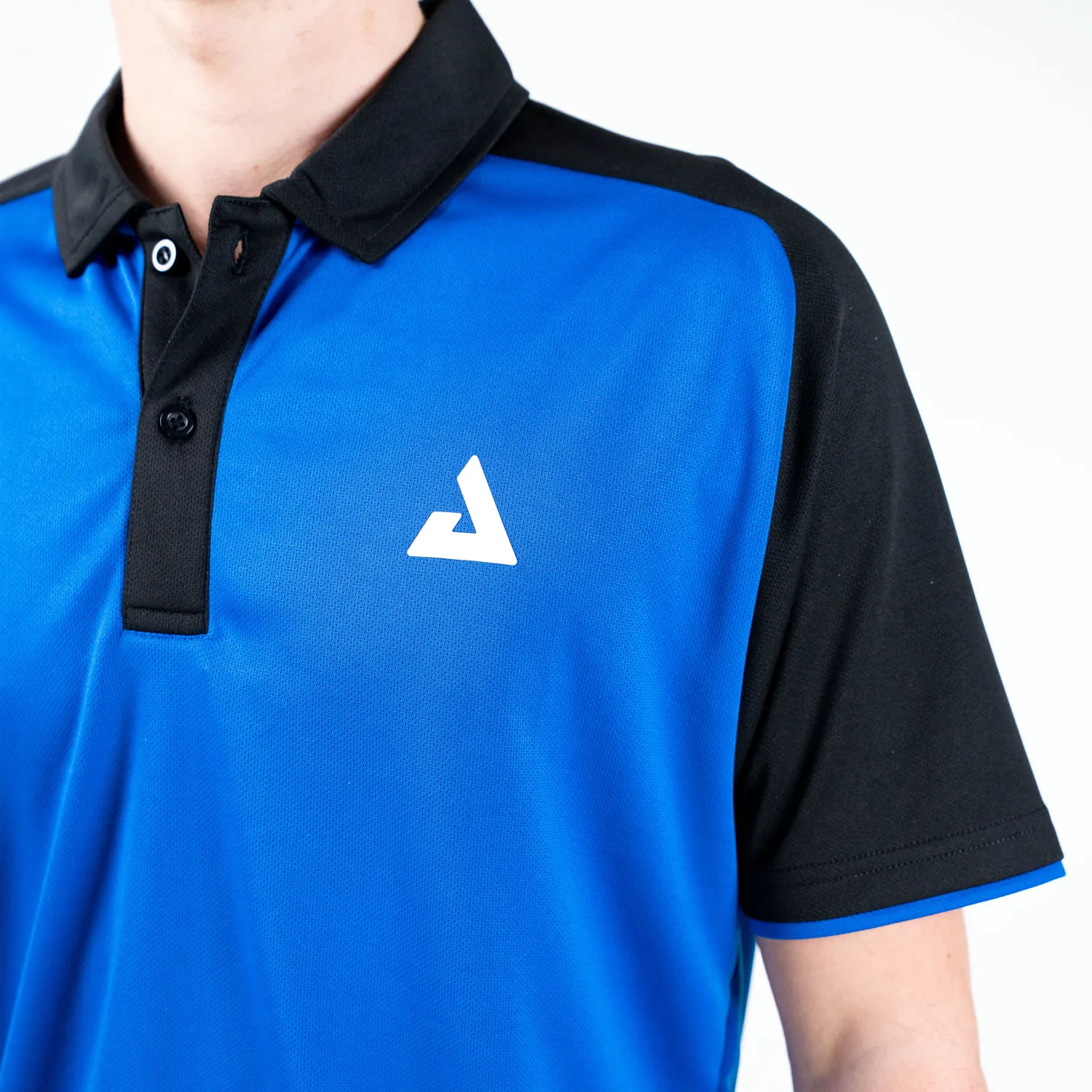 JOOLA Team 26 polo homme bleu respirant manches courtes