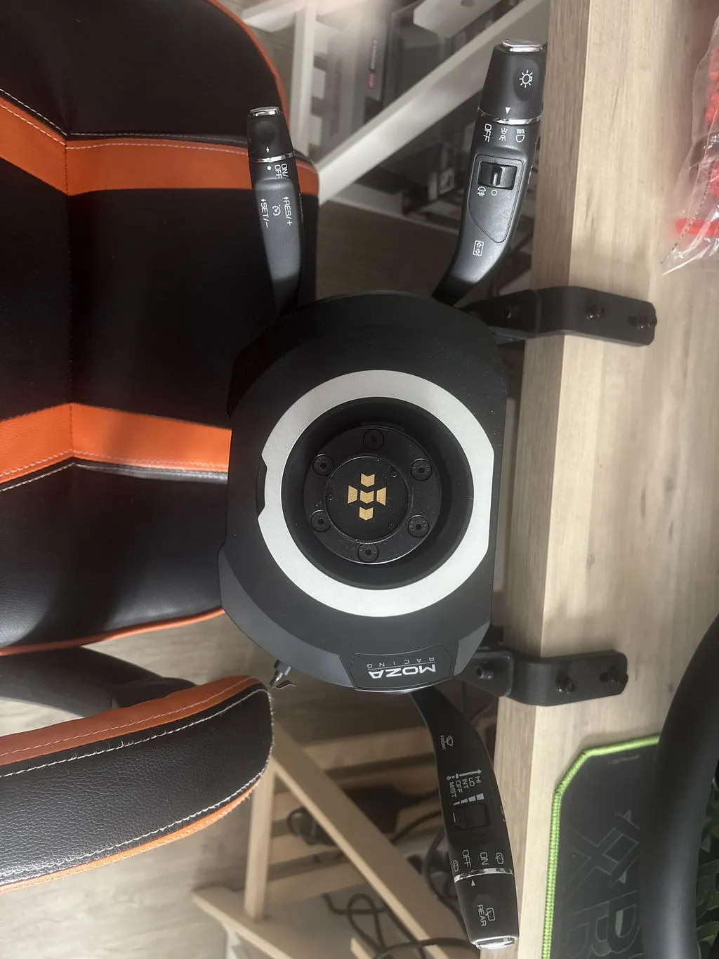 MOZA Racing R5 commodos multifonction 28 touches