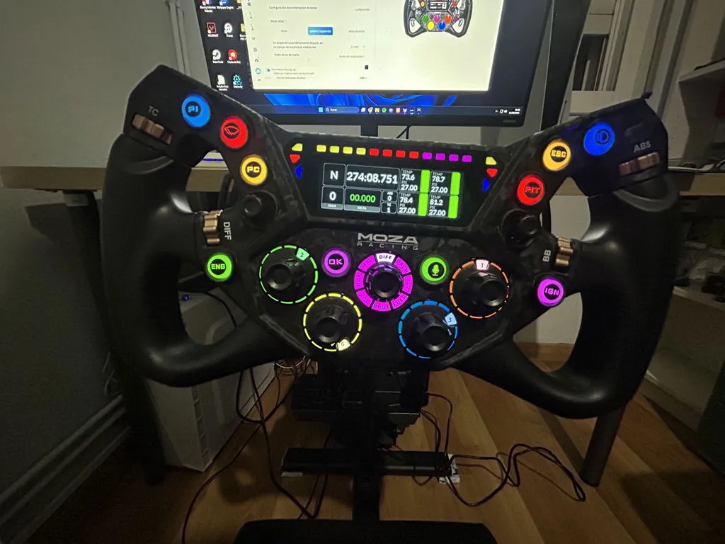 MOZA KS Pro volant sim racing GT 300 mm