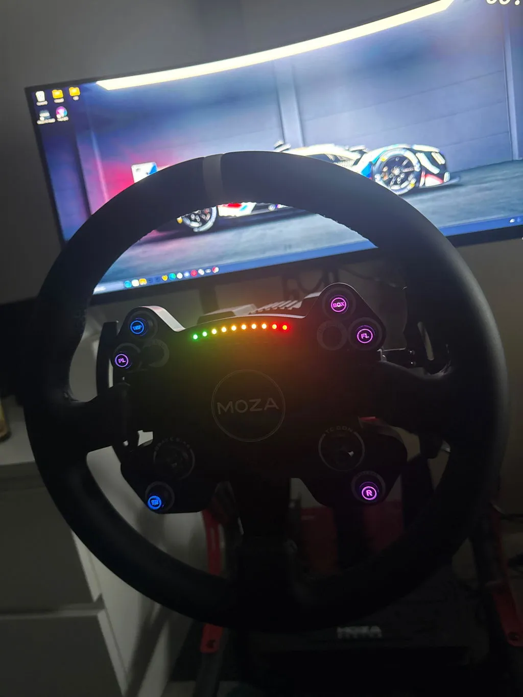 MOZA R9 V3 + CS V2P bundle simracing 9 Nm
