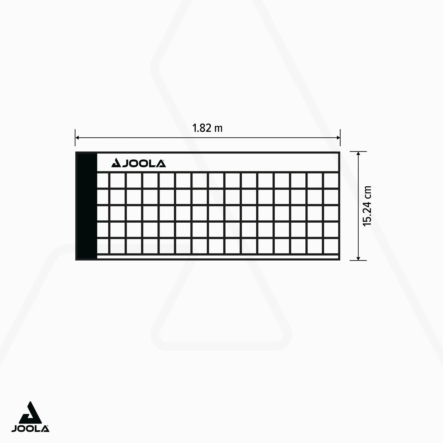 JOOLA Avanti filet tennis de table métal réglable