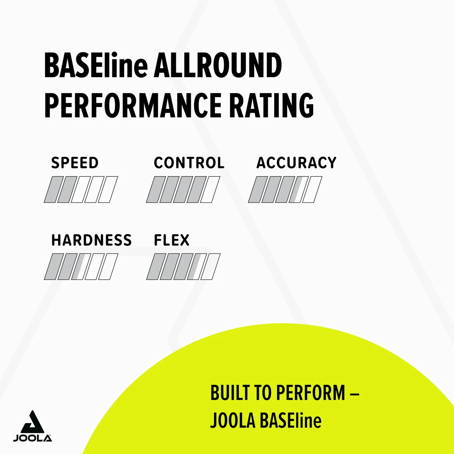 JOOLA BASEline ALL bois tennis de table concave léger