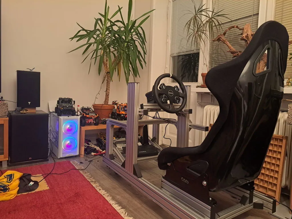 MOZA Racing CS V2P volant sim-racing GT alu
