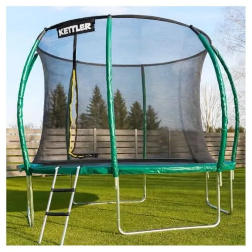 Kettler Jump 305 trampoline jardin Ø 305 cm bleu vert filet