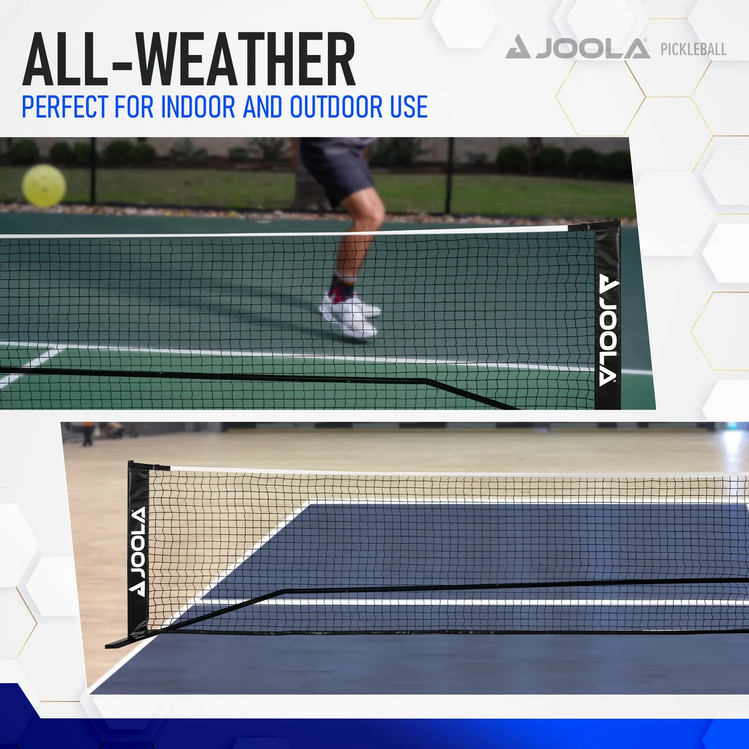 JOOLA Essentials filet pickleball portable 6,7 m acier
