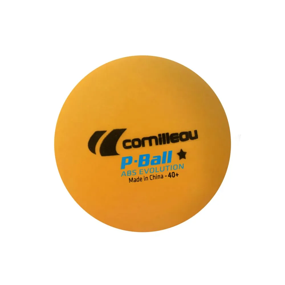 Cornilleau P-Ball ABS Evo balle ping-pong x72 orange